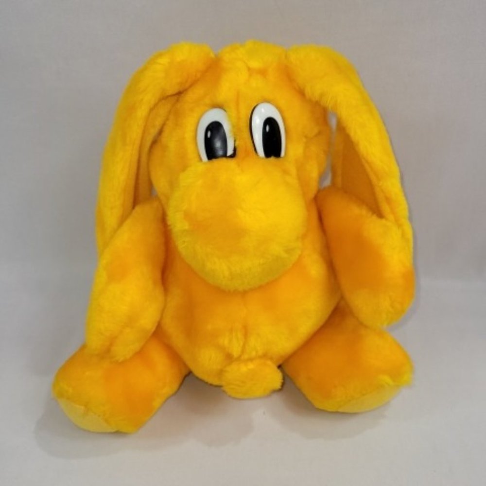 Kodak Kolorkins 1989 Vintage 10" Plush Orange Klakki